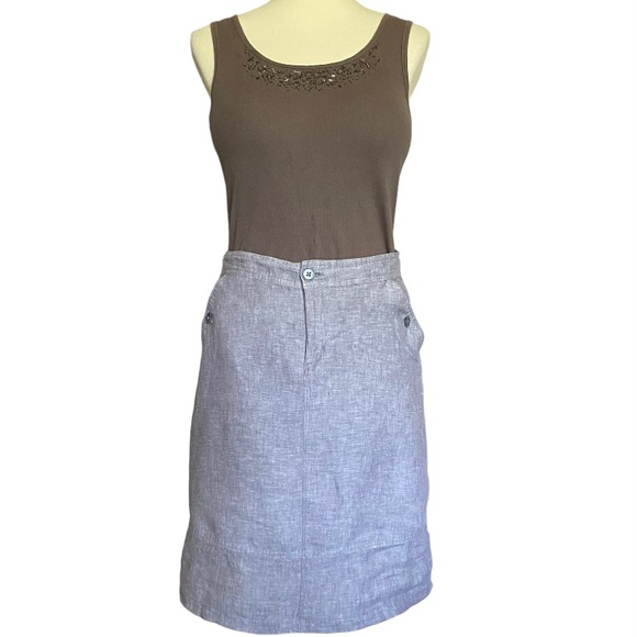 Christopher & Banks Dresses & Skirts - 🔥HOST PICK🔥 Christopher & Banks Linen Skirt